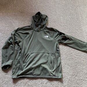 The North Face Performance Hoodie – Men’s XL (Olive Green)